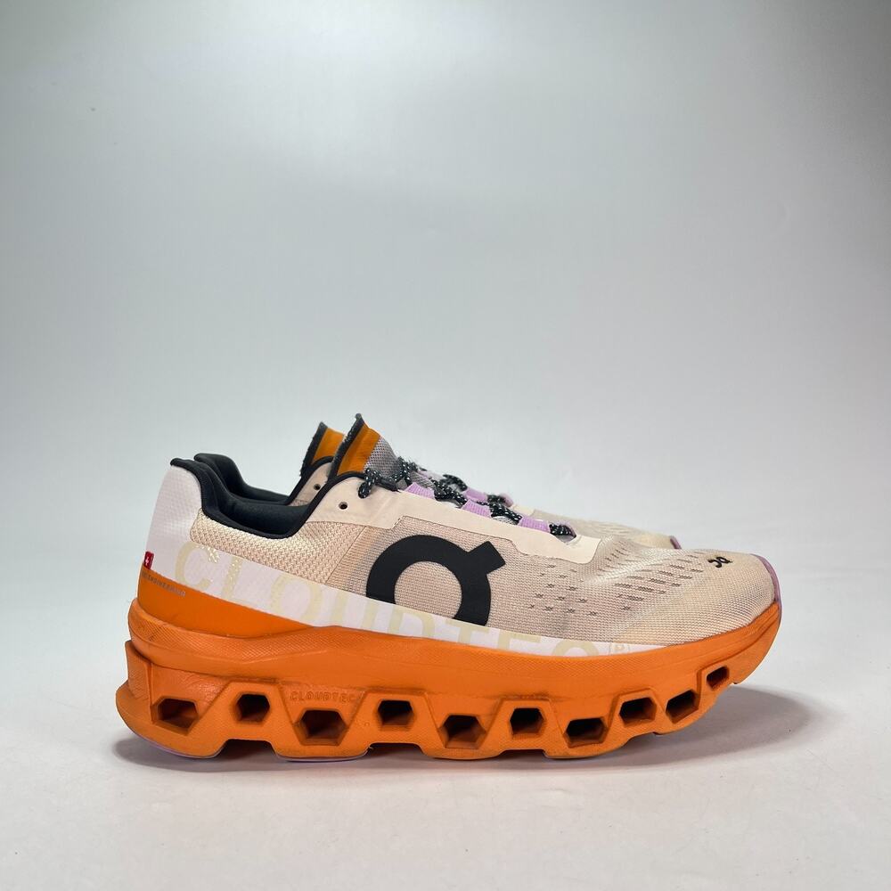 On Cloudmonster Fawn Turmeric Running Shoes Sneakers 61.98652 Women's Size 9